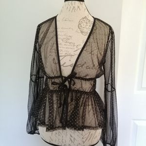 Hesperus sheer tie top